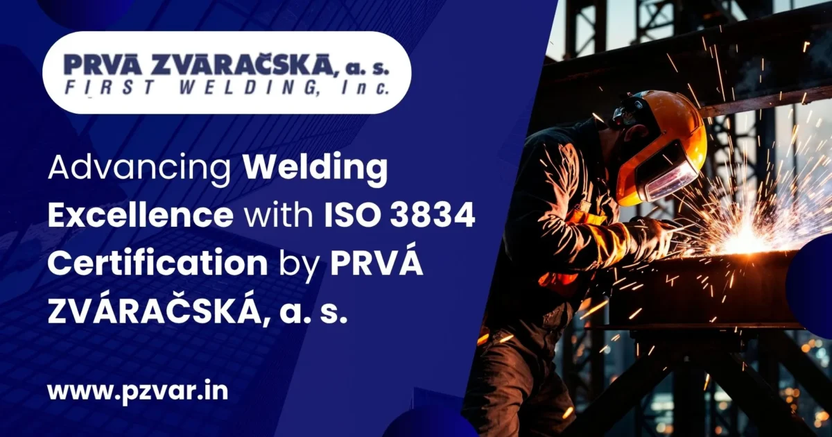 EN ISO 3834 Certification