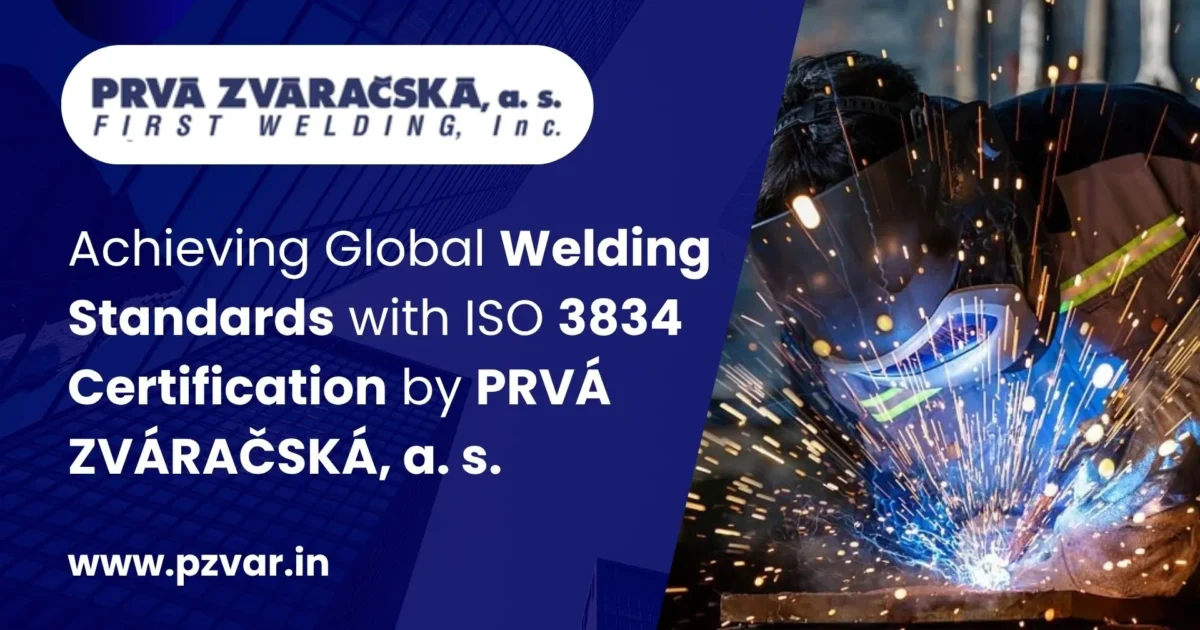 ISO 3834 Certification