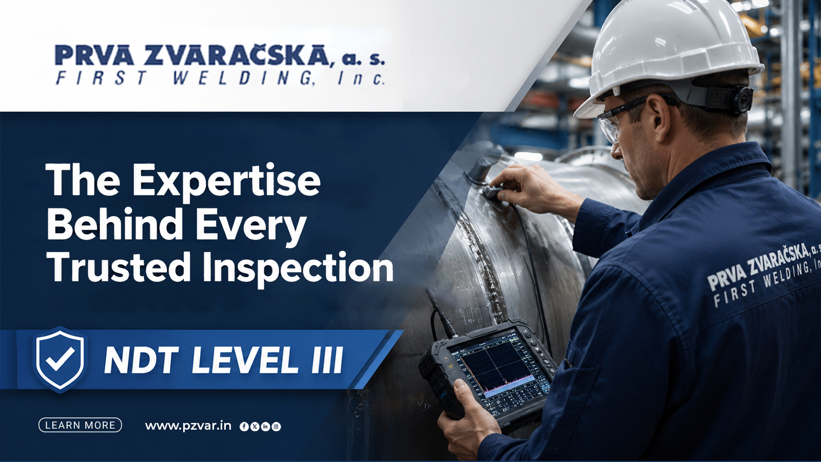 the expertise behind every trusted inspection—ndt level III