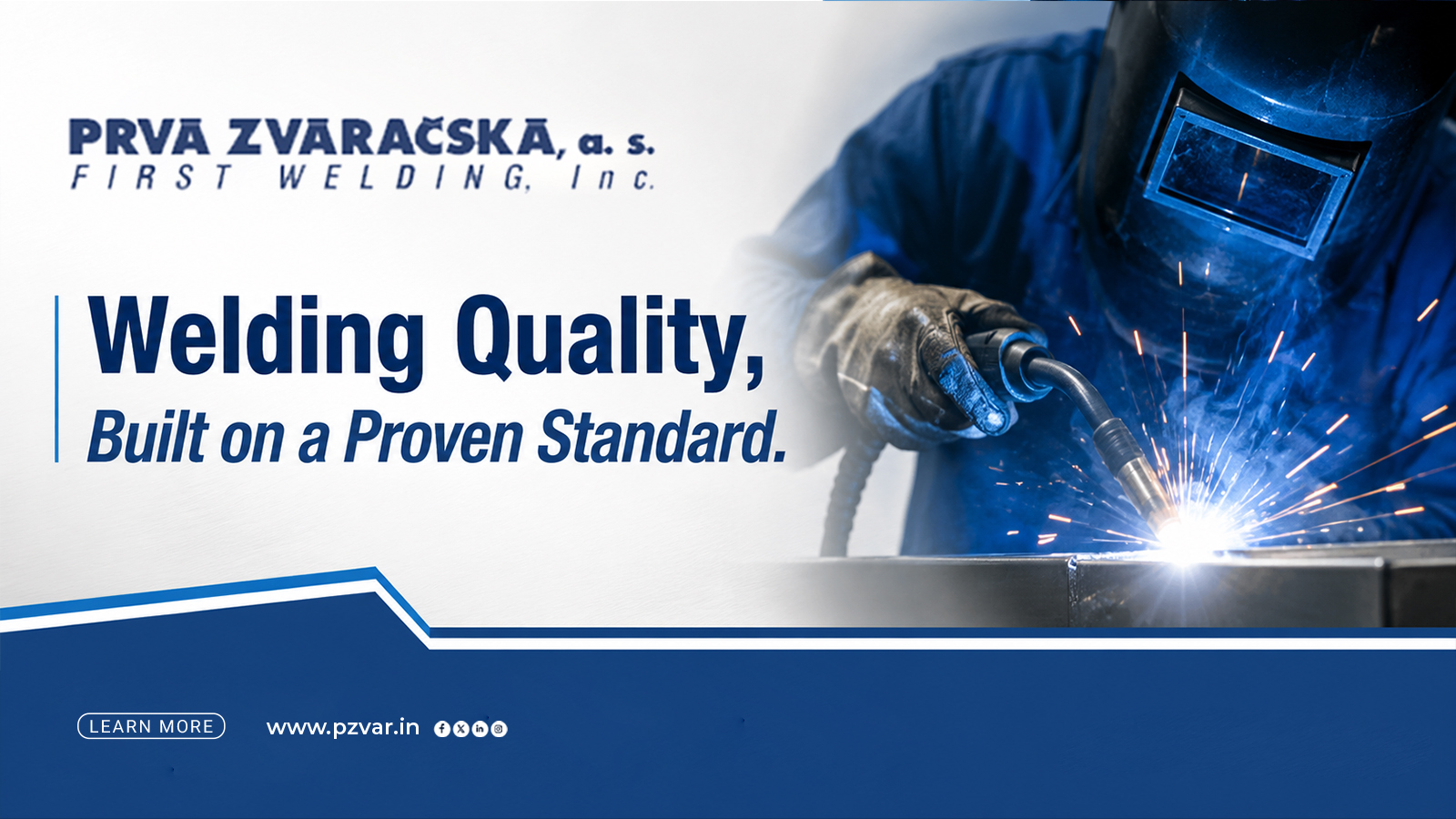 welding quality built on a proven standard