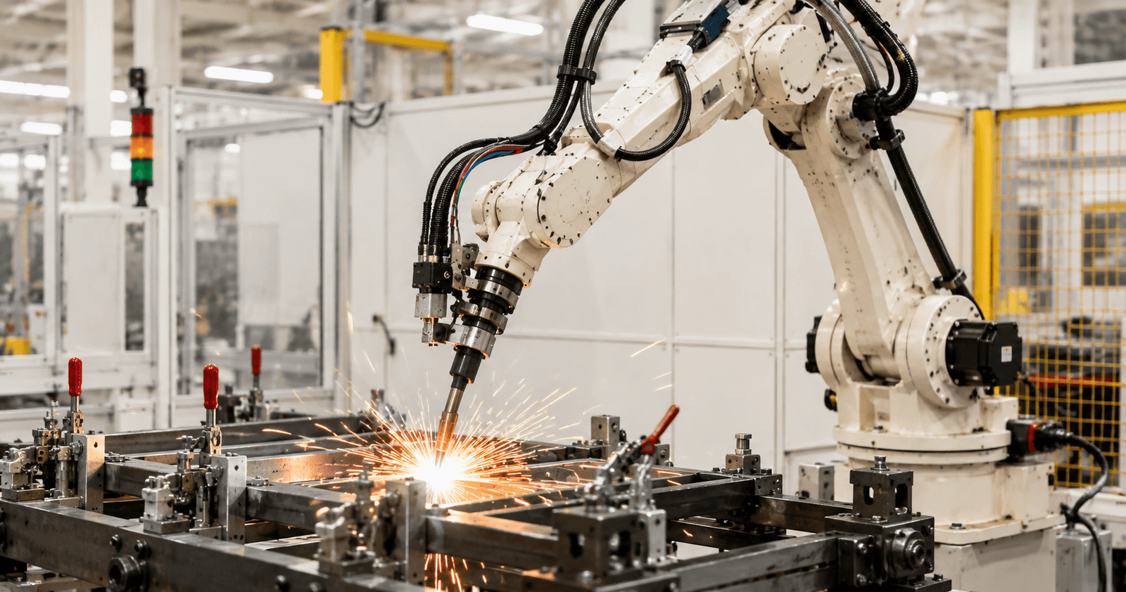 Robot welding 3834