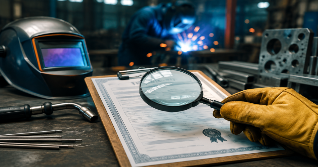 welder certification