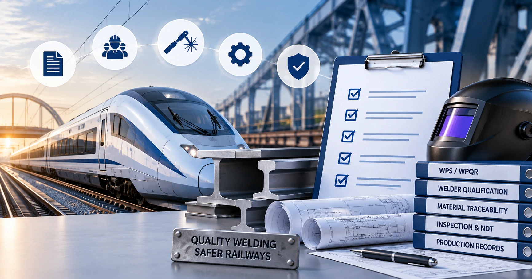 EN 15085 certification audit checklist for railway manufacturers