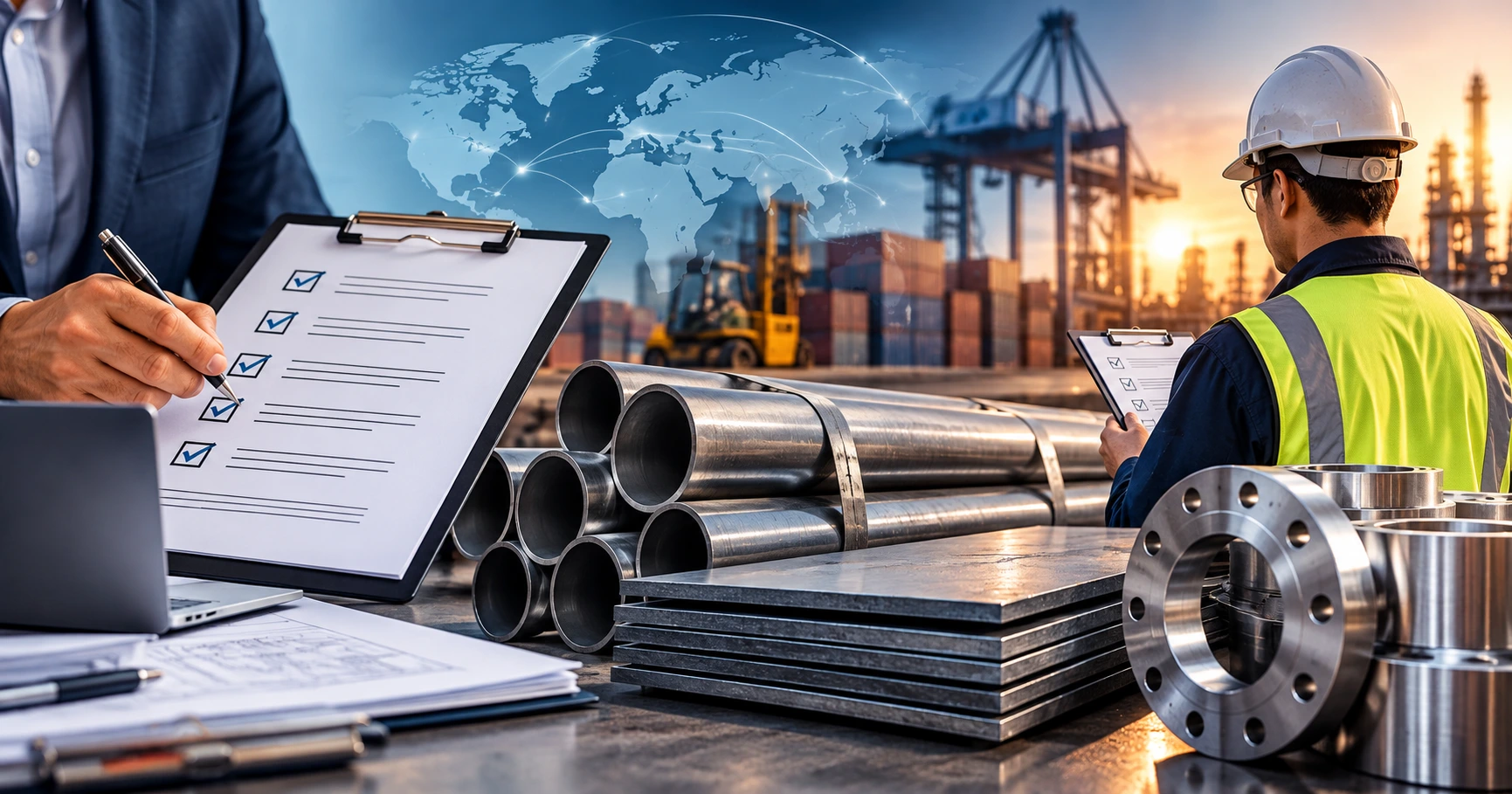 EN 10204 Type 3.2 RFQ checklist for material inspection and traceability