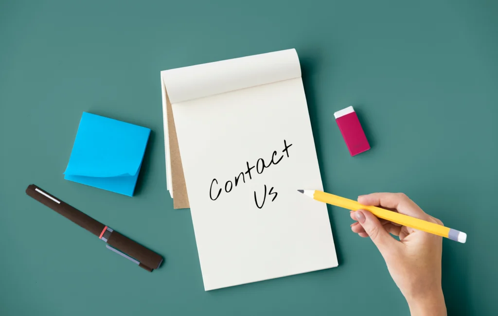 Customer support representative assisting with inquiries through an online contact form
