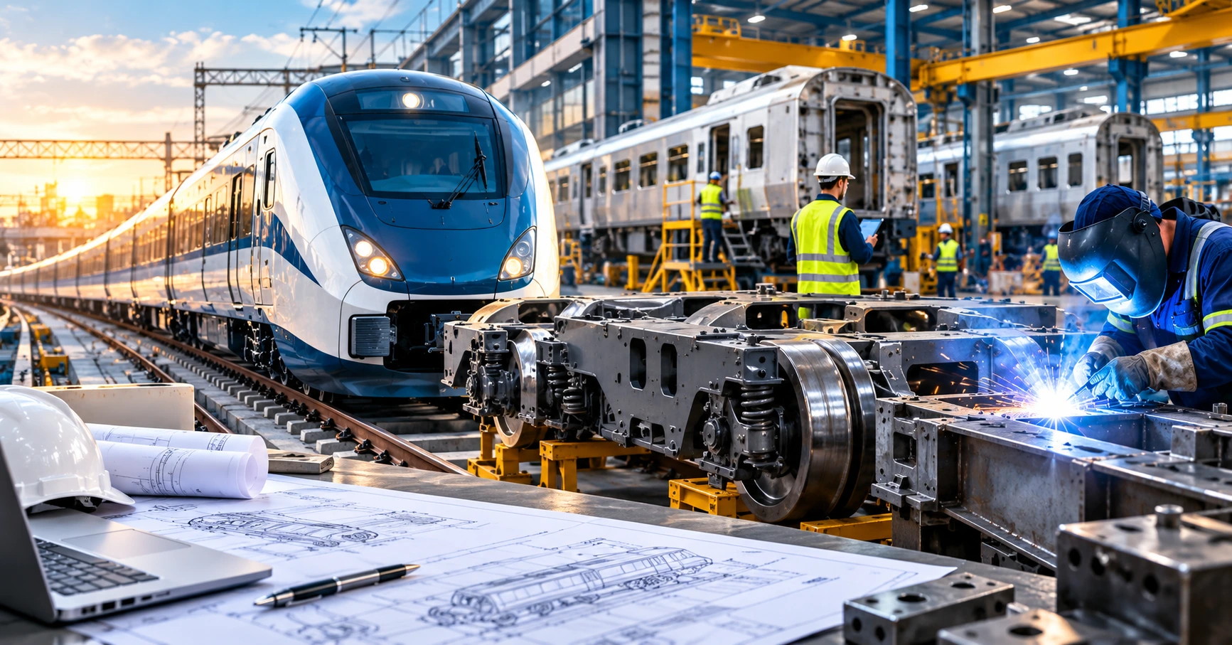 EN 15085 railway welding certification for railway manufacturers and suppliers